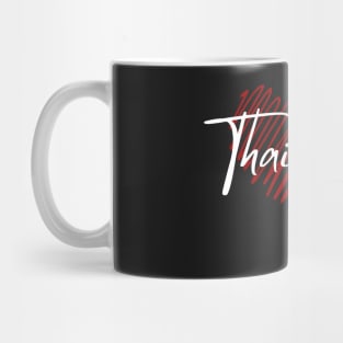 I love Thailand, Thailand heart Mug